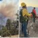 Bajo control un 80% del incendio forestal en Agua Prieta