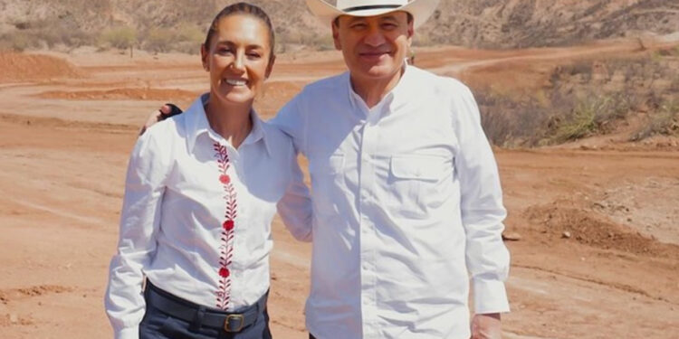 Gobernador Durazo y Presidenta Sheinbaum impulsan la conectividad rural en Sonora