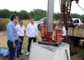 Con 29 nuevos pozos en operación, se avanza en acciones para garantizar abasto de agua: Toño Astiazarán