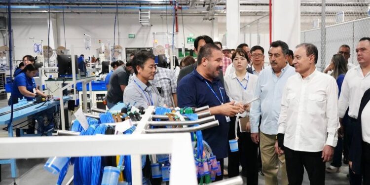 Gobernador Durazo posiciona a Sonora en el top 10 nacional de mayor crecimiento industrial