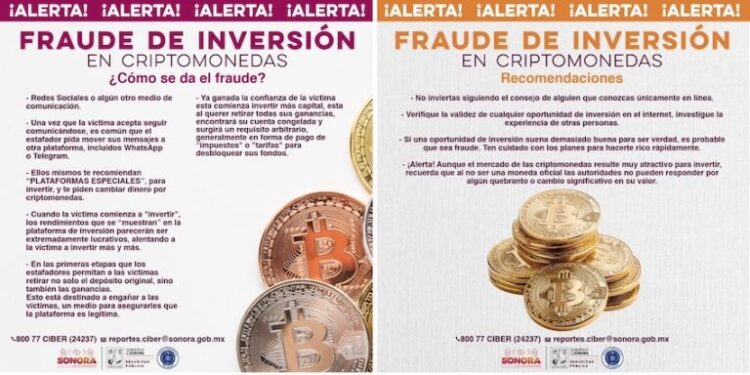Previenen por nueva modalidad de fraude en plataformas de inversión en criptomonedas
