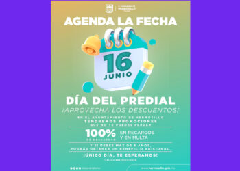 Realizará Ayuntamiento de Hermosillo Día del Predial con grandes promociones y descuentos
