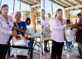 DIF Municipal entrega 100 despensas a familias vulnerables