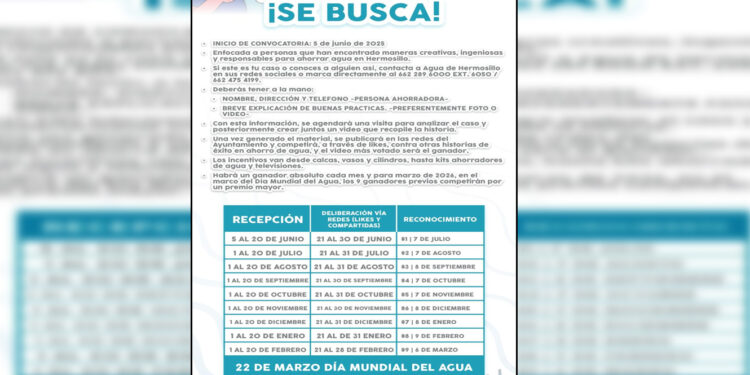 Se Busca al creativo del Mes, a quien hace cosas extraordinarias para ahorrar el Agua
