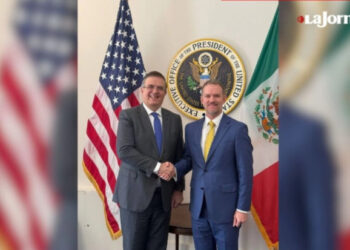 Ebrard inicia negociación para excluir a acero mexicano de aranceles