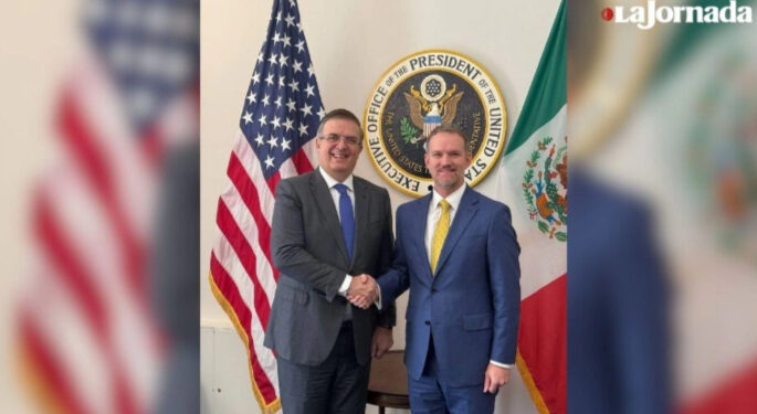 Ebrard inicia negociación para excluir a acero mexicano de aranceles
