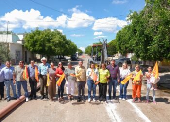 Encabeza el ‘Beto’ Vázquez banderazo de inicio de obra de rehabilitación de drenaje de la calle Moctezuma