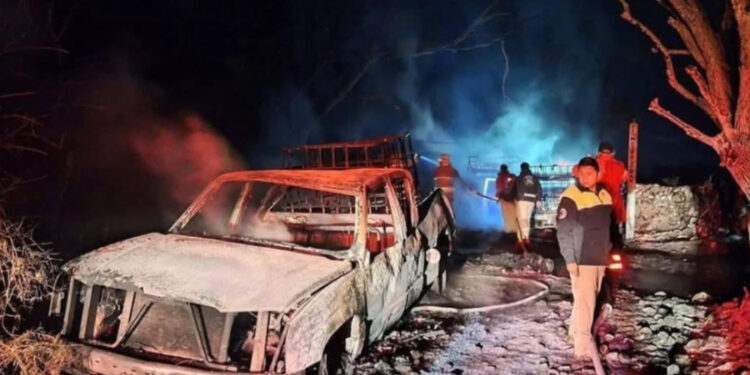 Explosión en toma ilegal de gasolina en Tetepango, Hidalgo; un muerto y 8 heridos