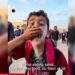 Arena, a falta de comida en Gaza