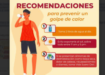 Hacen un llamado a prevenir el golpe de calor