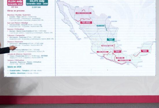 Gobierno invertirá 53 mil mdp en infraestructura carretera en 2025: SICT