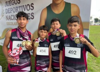 Sonora lidera el medallero en los Juegos Deportivos Nacionales Escolares: SEC