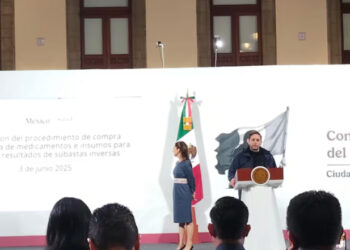 Gobierno de CSP anuncia ahorro de 12 mmdp en compra de medicamentos pausada por sobrecosto