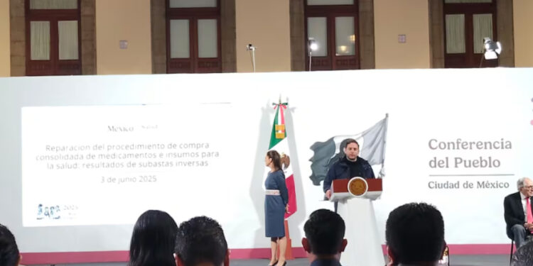 Gobierno de CSP anuncia ahorro de 12 mmdp en compra de medicamentos pausada por sobrecosto