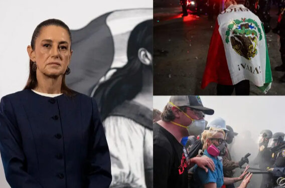 Ni con violencia ni detenciones se puede atender el fenómeno de migración: Sheinbaum