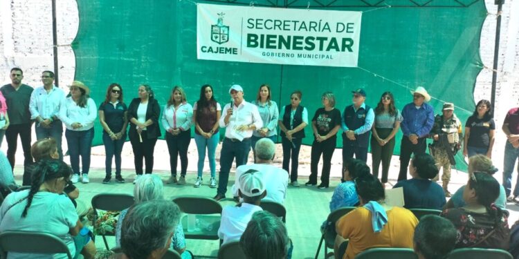 LLEVAN NOVENA JORNADA DE SERVICIOS DEL BIENESTAR A LA COLONIA MUNICIPIO LIBRE