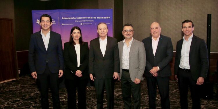 Gobernador Durazo coloca a Sonora como referente de conectividad y turismo con inversión aeroportuaria en Hermosillo