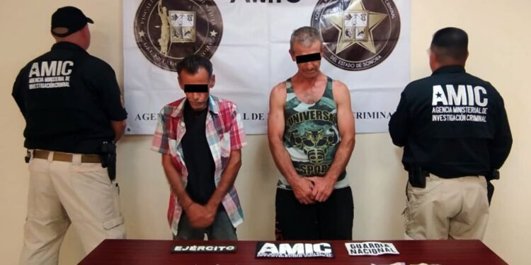 Aseguran droga y detienen a dos en cateo en San Luis Río Colorado