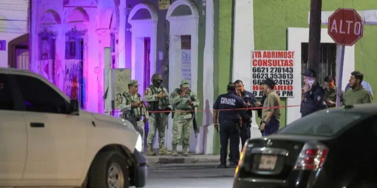 Ataque armados en el centro de Hermosillo deja 2 muertos y un Herido