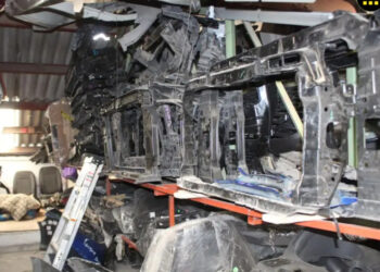 Asegura SSC 81 toneladas de autopartes y detiene a dos hombres en la Cuauhtémoc