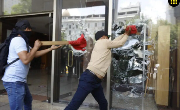 Repudia SG actos violentos durante marcha de la CNTE
