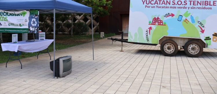 El Reciclatón reúne 5.6 toneladas de residuos electrónicos en Mérida