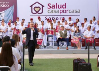 Gobernador Durazo y Presidenta Sheinbaum arrancan programa “Salud Casa por Casa” en beneficio de más de 330 mil sonorenses