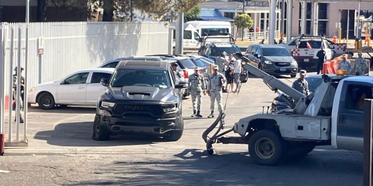 Intento de fuga! quería ingresar con carro robado a México