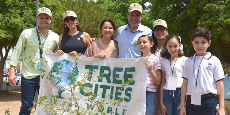 Reconoce sociedad civil acciones del Municipio con el distintivo ‘Tree Cities of the World’
