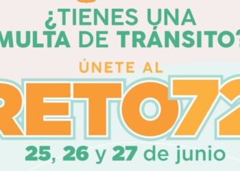 Ofrece Tesorería Municipal descuentos en multas de tránsito con ‘Reto 72’
