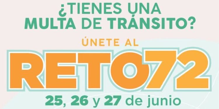 Ofrece Tesorería Municipal descuentos en multas de tránsito con ‘Reto 72’