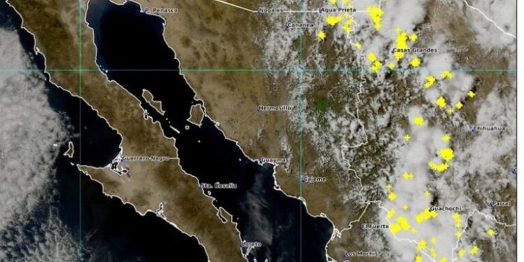 Alertan por posibles tormentas en Sonora