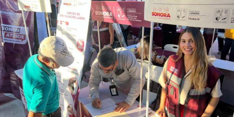 Gobierno de Sonora lleva justicia laboral a colonias y comunidades con Sonora Atiende