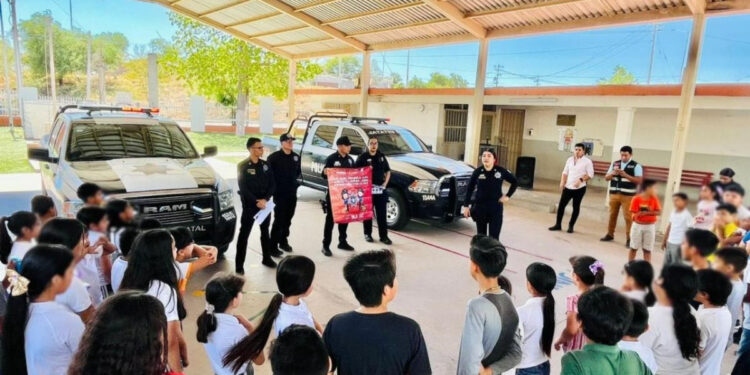 Promueve Gobierno de Sonora cultura de la paz entre niñas y niños de Navojoa