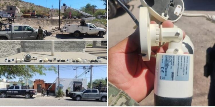 Aseguran cámaras de videovigilancia ilegales