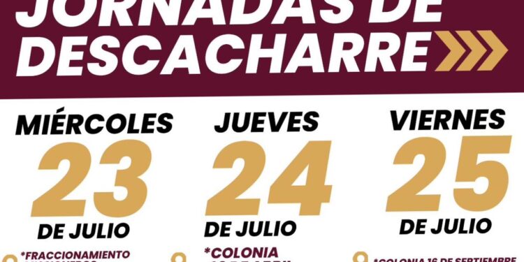 Jornada de Descacharre contra el dengue