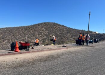 Servicios Públicos Municipales refuerza limpieza en San Carlos; recolectan 2.3 toneladas de basura