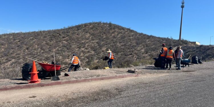 Servicios Públicos Municipales refuerza limpieza en San Carlos; recolectan 2.3 toneladas de basura
