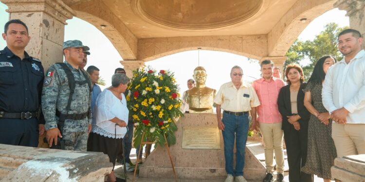 Gobierno de Huatabampo conmemora el 97 Aniversario Luctuoso del General Álvaro Obregón