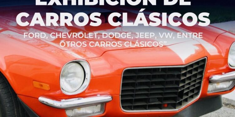 Un fin de semana sobre ruedas! con la exhibición de Carros Clásicos