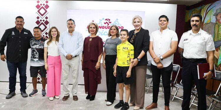 Anuncia el Presidente Lamarque y Asociaciones de deportistas DOMINGUEANDO EN BICI Y +