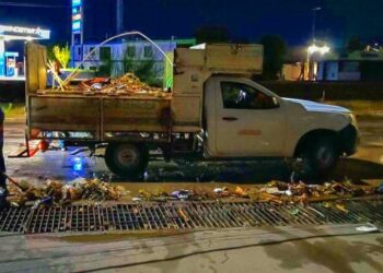 Atiende Ayuntamiento de Hermosillo reportes por lluvia y vientos