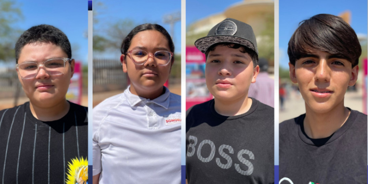 Alumnos de primaria y secundaria agradecen a Gobernador Durazo por respaldar su educación con Becas Sonora