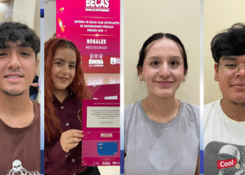 Estudiantes Nogalenses agradecen a Gobernador Durazo por entrega de beca Sonora de Oportunidades
