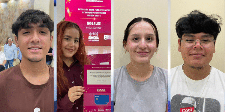 Estudiantes Nogalenses agradecen a Gobernador Durazo por entrega de beca Sonora de Oportunidades