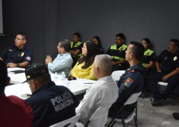 Previsores por temporada de lluvias se reúnen protección civil y dependencias del Ayuntamiento