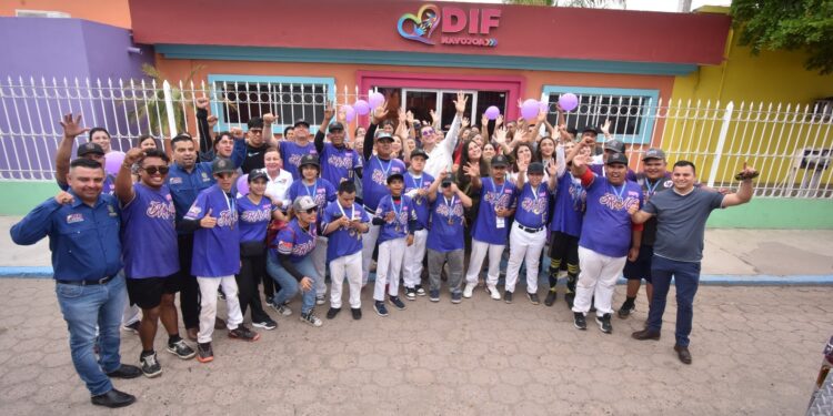 Recibió Navojoa a Bravos, campeones del Torneo Internacional “Hasta la Luna”