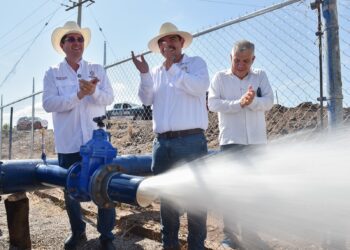 ¡MÁS AGUA PARA EL ORIENTE¡: Elías Retes pone en funcionamiento Nuevo Pozo