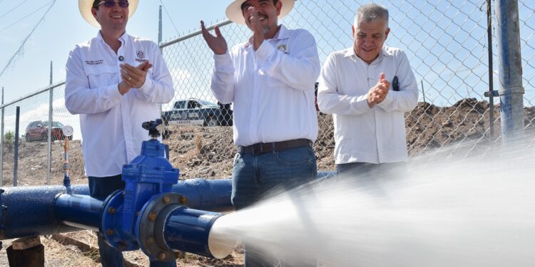 ¡MÁS AGUA PARA EL ORIENTE¡: Elías Retes pone en funcionamiento Nuevo Pozo