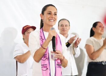 SALUD CASA POR CASA ES TERRITORIO, PREVENCIÓN, ATENCIÓN TEMPRANA, Y SOBRE TODO, MUCHO AMOR A LA PATRIA: Presidenta Claudia Sheinbaum  en Cd. Obregón, Sonora